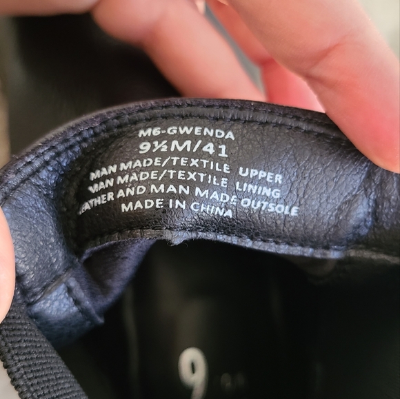 Mix No. 6 Black ankle boots - Picture 8 of 10